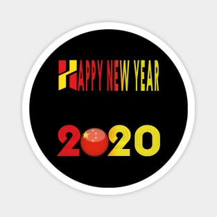 happy new year 2020 Magnet